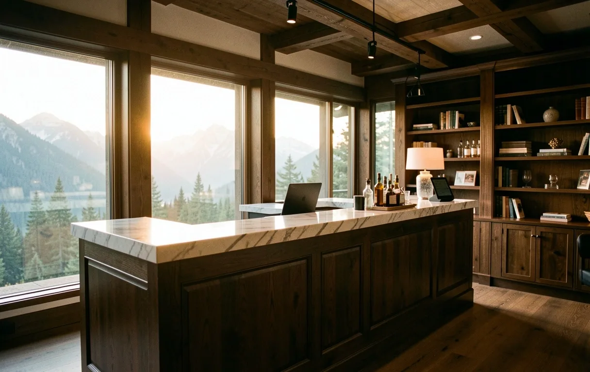 Boutique hospitality environment